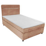 Möbelix Boxbett mit Topper 120x200 cm Stream Beige