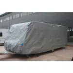 Möbelix Schutzhülle Abdeckhaube für Wohnwagen Gr. XL Grau