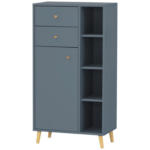 Möbelix Highboard Bjarne 60,2 cm Blau/Eiche