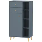 Möbelix Highboard Bjarne 60,2 cm Blau/Eiche