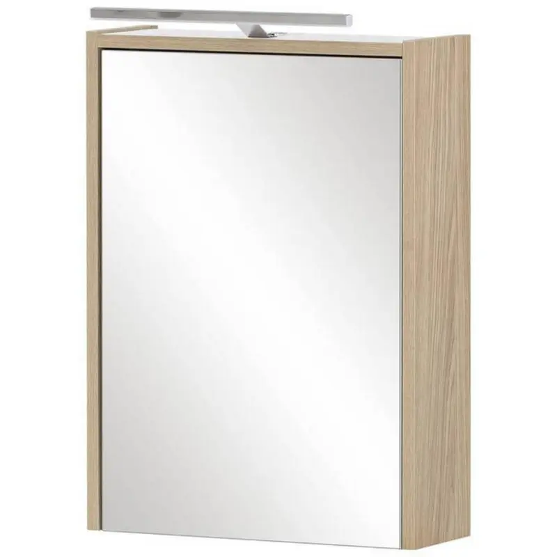 Spiegelschrank Flag mit Led 1-Türig BxHxT: 43,5x64x16 cm