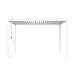 Pergola Classic 400x300 Cm Weiß Stahl
