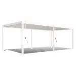 Möbelix Pavillon Deluxe 720x360cm Wetterfest, Gartenpavillon