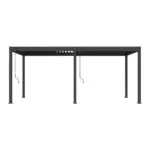 Möbelix Pergola Deluxe 530x360 Cm Anthrazit Aluminium