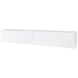 Lowboard mit Fischgräte und Beleuchtung