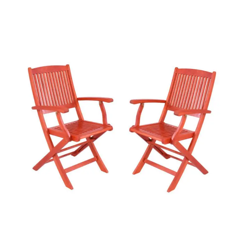 Gartensessel Set Klappbar Stockholm Eukalyptusholz