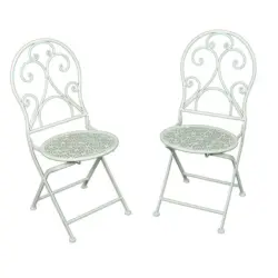 Klappsessel Lascar Eisen/Stahl 2 Stück