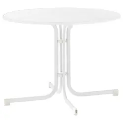 Gartentisch Klappbar Stahl D: 100cm