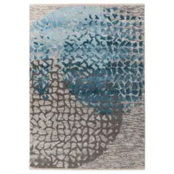 Teppich Blau Dilan 400 160x230 cm Synthetikfaser