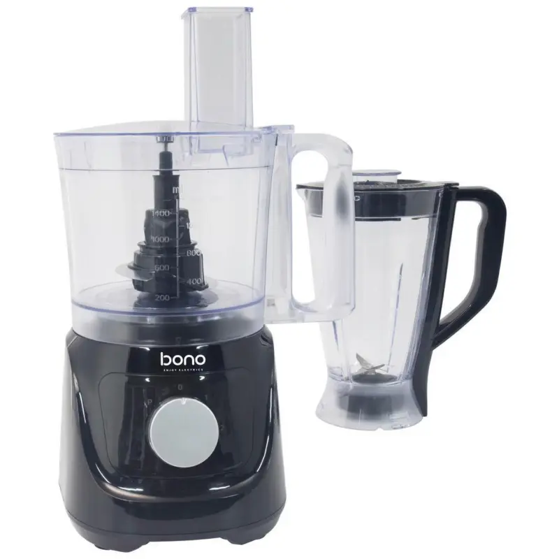 Standmixer Pietro 800w Schwarz 1,6 L, 2 Stufen