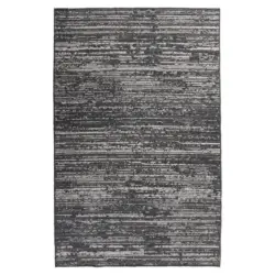 Vintage Teppich Grau Kalevi 120x170 Cm Grau 120/170 cm