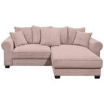 Möbelix Ecksofa Maureen Rosa S: 255/185 cm