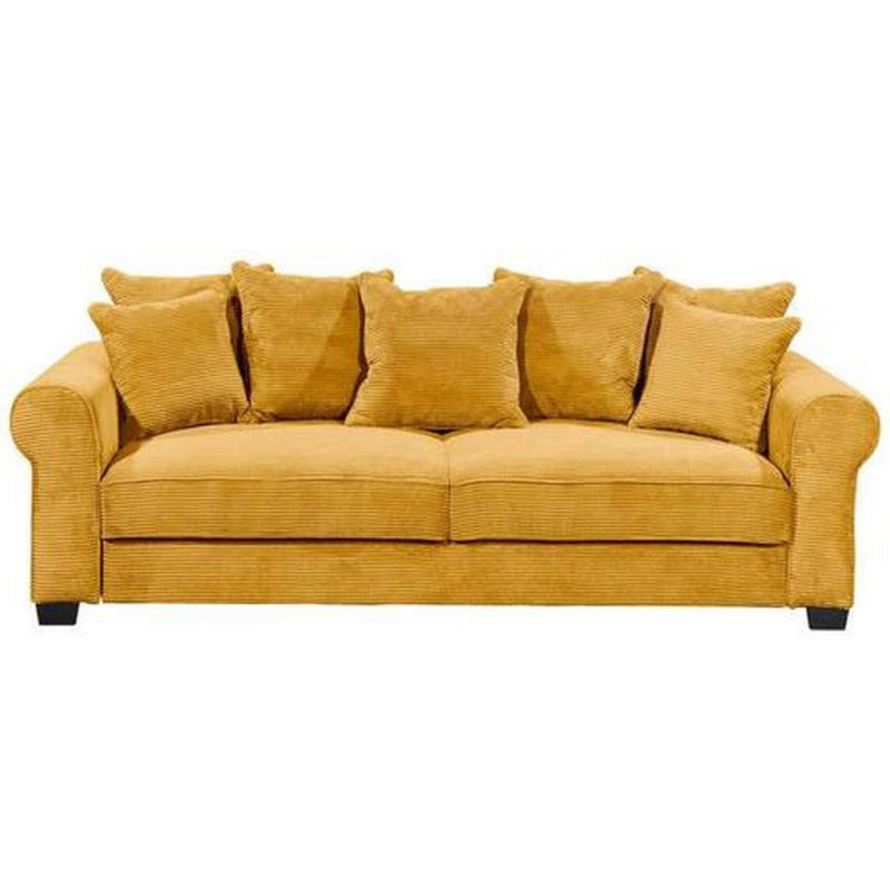 Schlafsofa Maureen Gelb B: 247 Cm