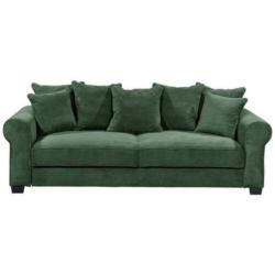 Schlafsofa Maureen Dunkelgrün B: 247 cm