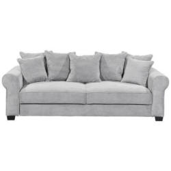 Schlafsofa Maureen Hellgrau B: 247 Cm