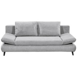 Schlafsofa Sunny 3Dl Hellgrau B: 212 cm