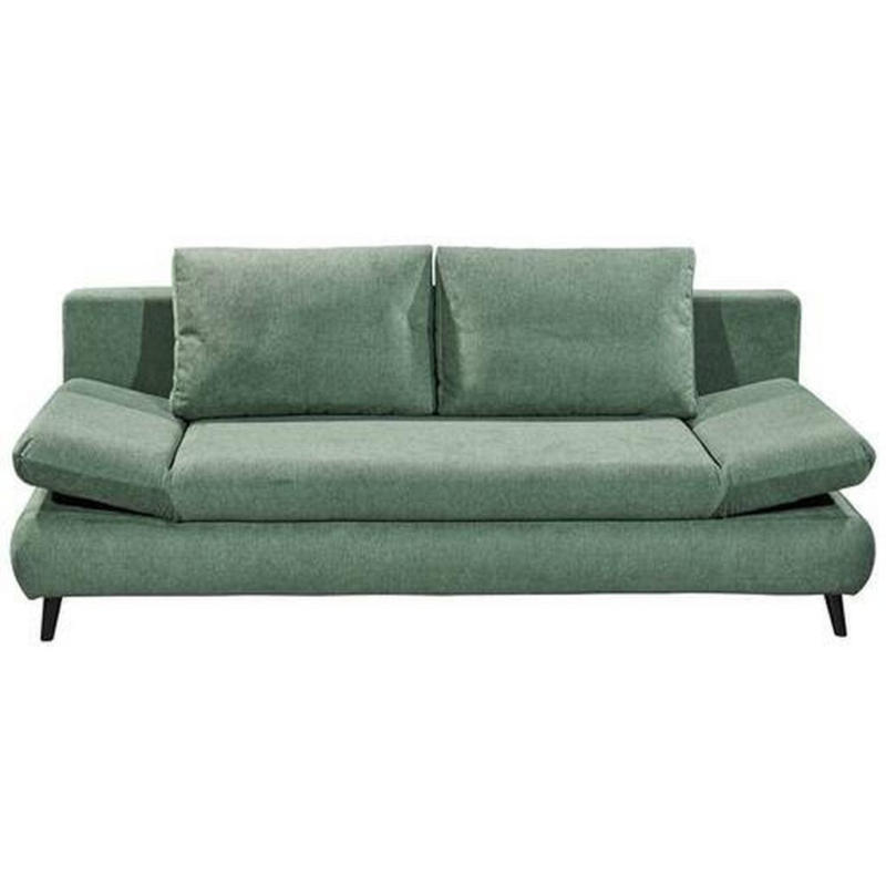 Schlafsofa Sunny 3dl Grün B: 212 Cm