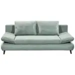 M&ouml;belix Schlafsofa Sunny 3Dl Graublau B: 212 cm