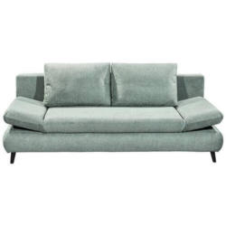 Schlafsofa Sunny 3Dl Graublau B: 212 cm