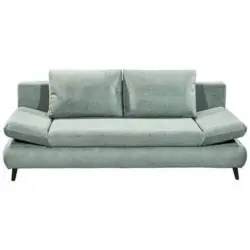 Schlafsofa Sunny 3Dl Graublau B: 212 cm