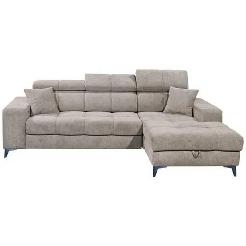 Ecksofa Sydney Graubraun S: 268/172 cm