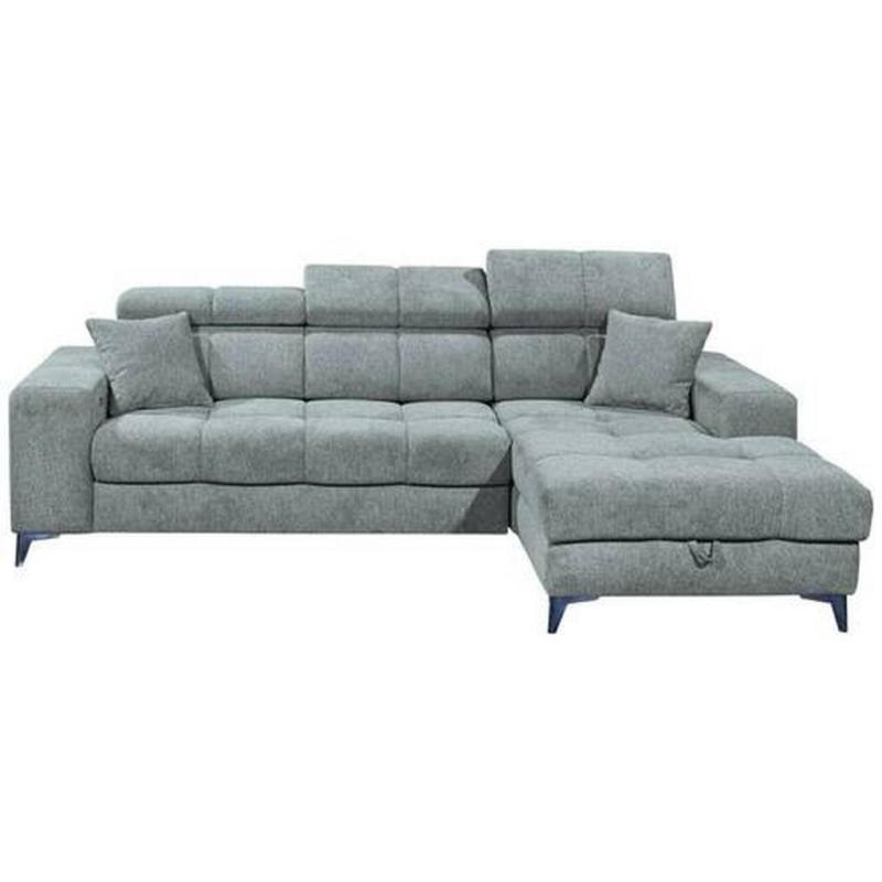 Ecksofa Sydney Hellblau S: 268/172 cm