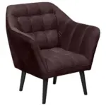 Möbelix Cocktailsessel Max Aubergine B: 84 cm