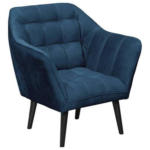 Möbelix Cocktailsessel Max Blau B: 84 cm