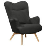 Möbelix Sessel Paddington Anthrazit B: 80 cm