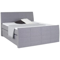 Boxspringbett Libra Mit Topper 160x200 Cm Grau