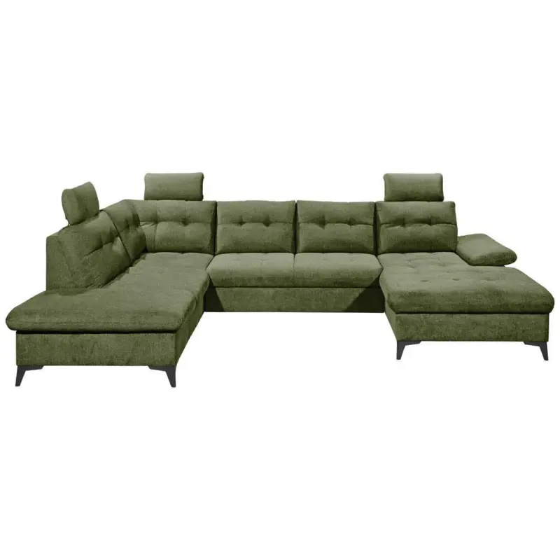 Wohnlandschaft Durban U Olivgr&uuml;n U: 218/324/170 cm