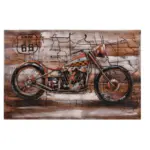 Möbelix Metallbild Motorrad 120x80 cm