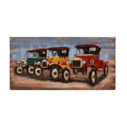 Metallbild Oldtimer 140x70 cm