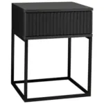 Möbelix Nachtkästchen Graphitfarben/ Schwarz H: 52 Cm Marle