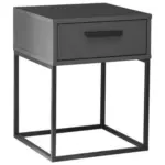 Möbelix Nachtkästchen Graphit/schwarz H: 52 Cm Suna