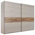 Möbelix Schwebetürenschrank 270 cm Cadore Eiche Dekor/Champagner