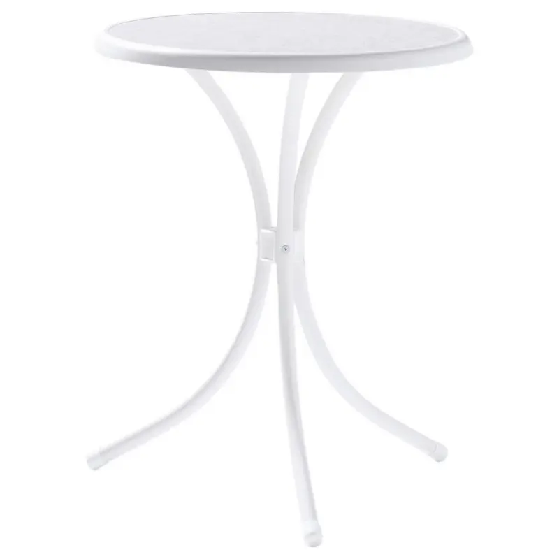 Gartentisch Holzwerkstoff/Metall ⌀ 60 cm