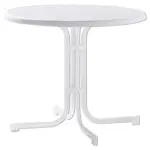 Möbelix Gartentisch Klappbar Holzwerkstoff/Metall ⌀ 86 cm