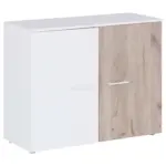 Möbelix Kommode 90cm Alex Weiß Dekor/viking Oak