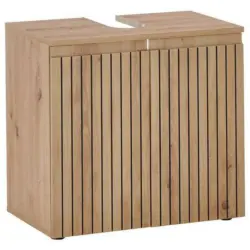 Waschbeckenunterschrank Austin B: 60 Cm Eiche Dekor