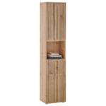 Möbelix Badezimmer Hochschrank Austin 40 cm, Eiche Artisan Dekor