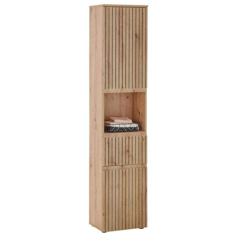 Badezimmer Hochschrank Austin 40 cm, Eiche Artisan Dekor