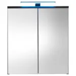 Möbelix Spiegelschrank Spice Mit Led 2 Türen B/h/t: 60/66,5/20 Cm