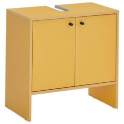 Waschbeckenunterschrank Kairo B: 60 Cm Gelb