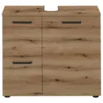 Möbelix Waschbeckenunterschrank Vanice B: 70 Cm Eiche Dekor