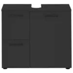 Möbelix Waschbeckenunterschrank Vanice B: 70 Cm Schwarz