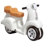 Möbelix Laufrad Ride Along Scoot Braun/weiß T: 50,8 Cm