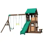 Möbelix Spielturm Lakewood Braun/grün B: 340 Cm