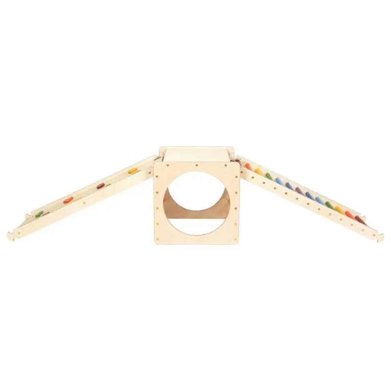 Kletterwürfel Exlrcrcol Multicolor/natur B: 233 Cm