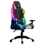 Möbelix Gaming Stuhl Agility Esports mit Led Lederlook Schwarz